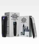 Nethers Essential Duo For Mens Private Manscaping, Shaving Body & Nose Hair