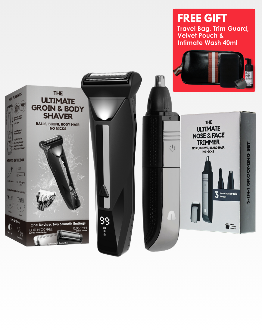 Nethers Undercut Shaver 3.0 for Mens Private Manscaping & Shaving Body Hair