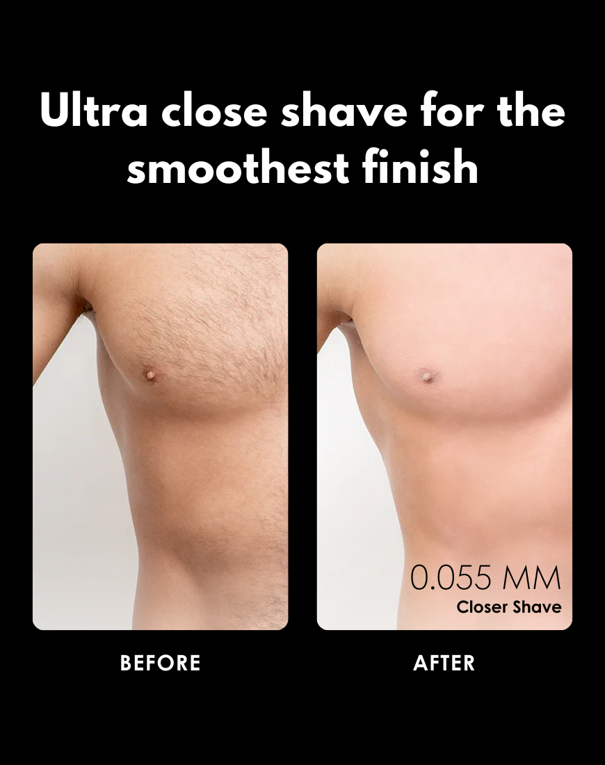 Nethers Undercut Trimmer CURVED EDGE Foil Replacement Blade for Hygiene Bacteria-Free Usage