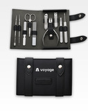 Nethers Voyage 10-In-1 Premium & Professional Stainless Steel Manicure Set